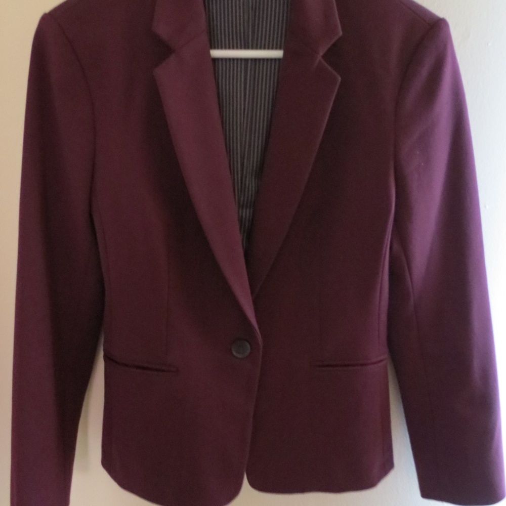 Express Women's Blazer - Maroon sz 8